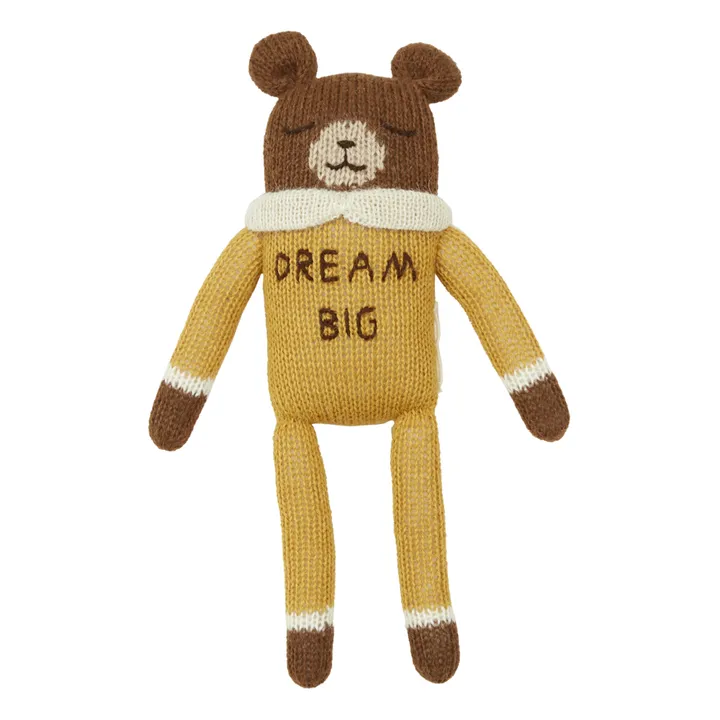 Main Sauvage Doudou ours Dream Big Main Sauvage X Smallable | Ocre