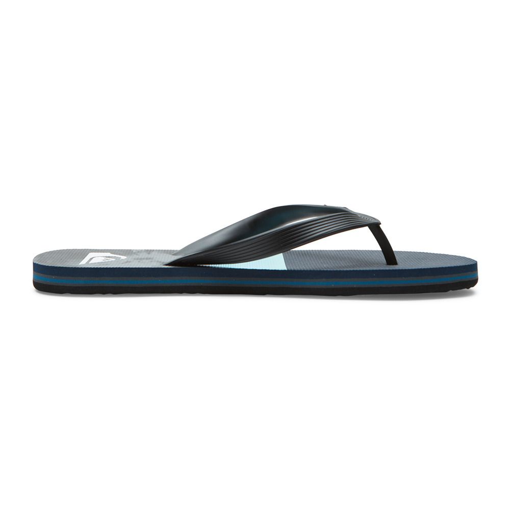 Quiksilver MOLOKAI PANEL - Tongs Homme blue/blue/grey