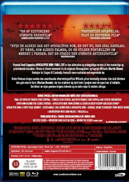 Dommedag Nu - Final Cut / Apocalypse Now - Blu-Ray