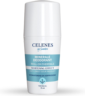 Celenes by Sweden Thermal Whitening Minerale Roll-On Deodorant Multiverpakking 3x75ML