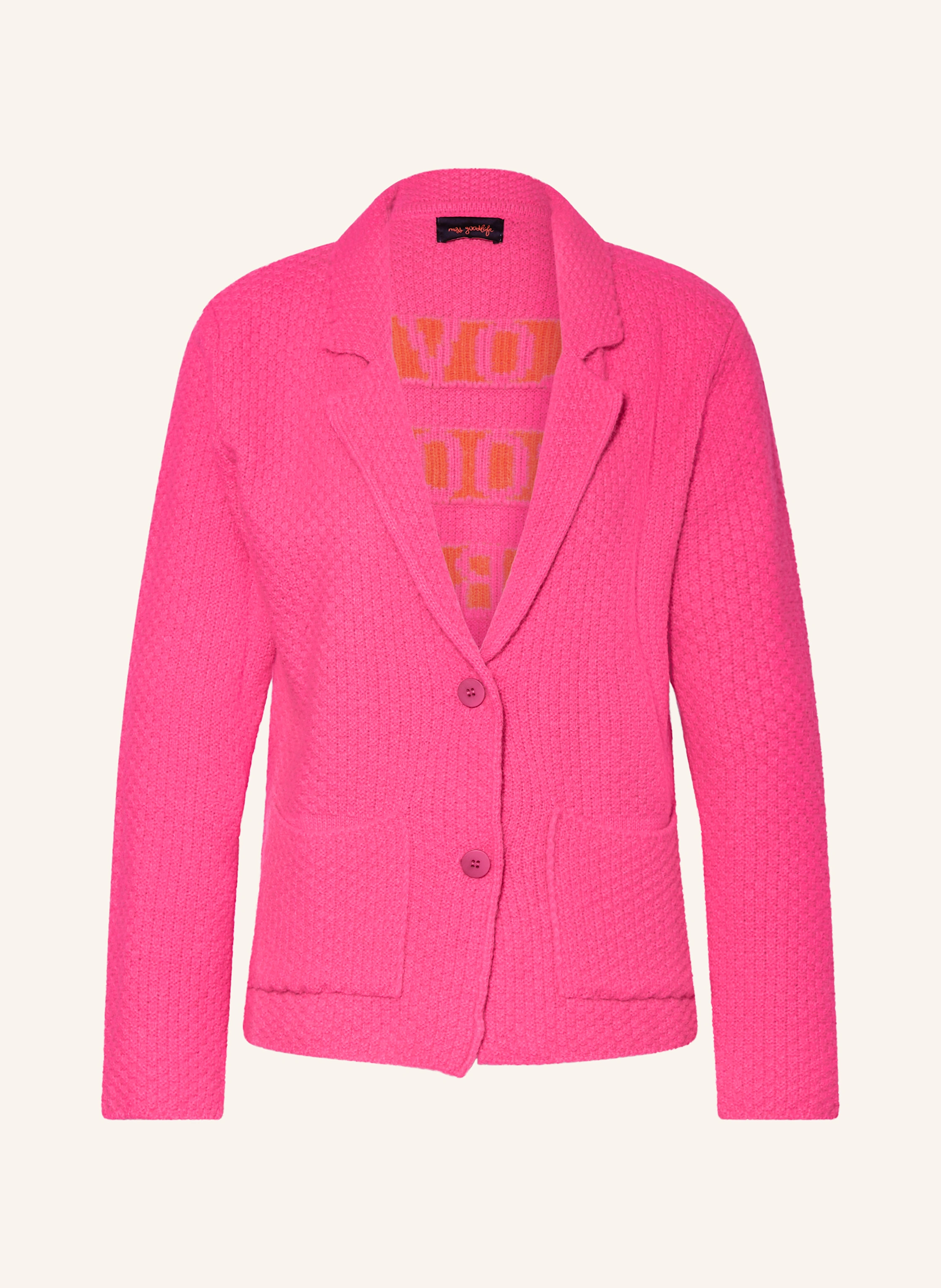 miss goodlife Strickblazer LOVE