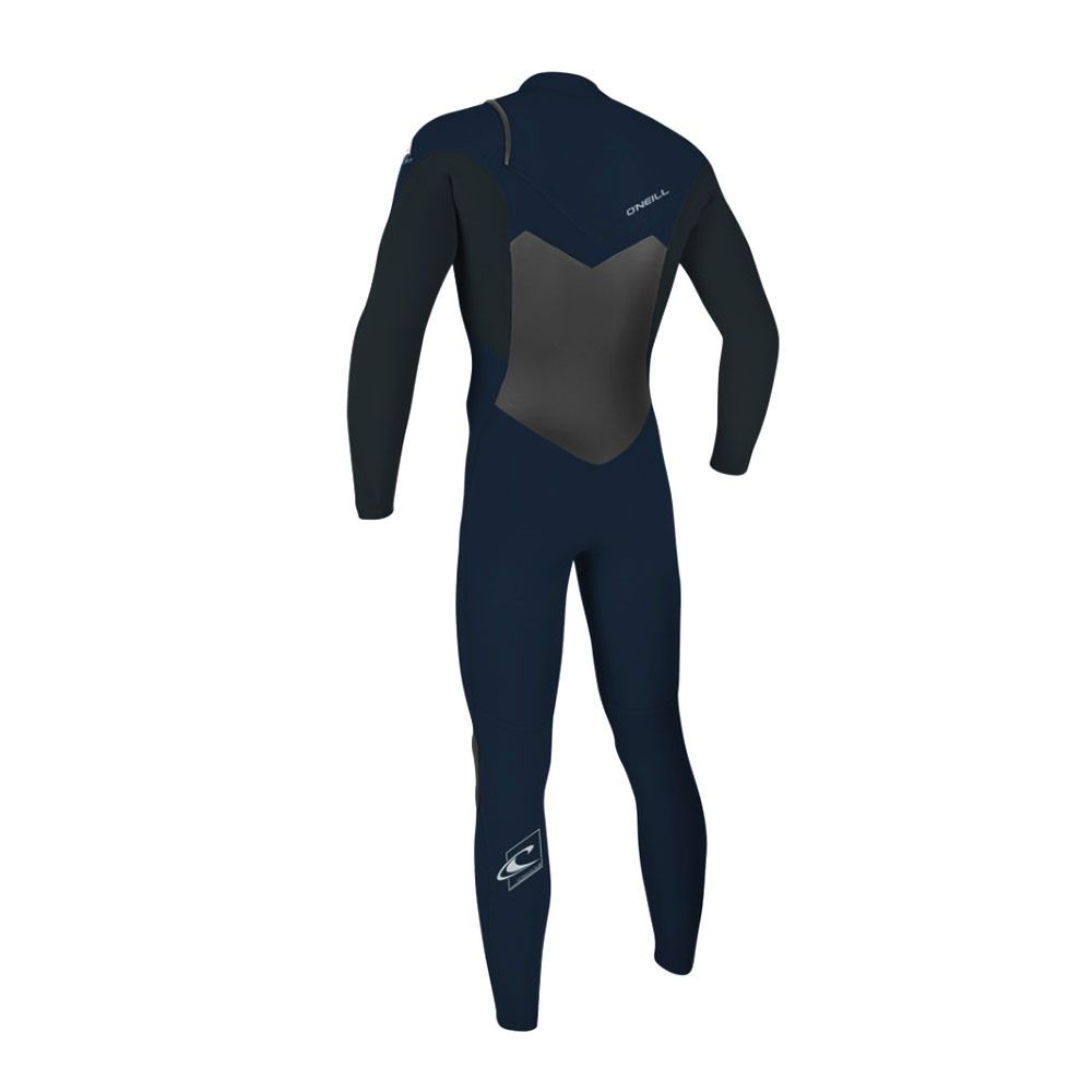 O'Neill EPIC CHEST ZIP FULL - Combinaison intégrale 4/3mm Homme abyss/gunmetal