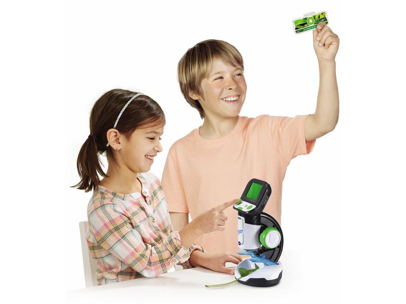 Vtech Genius XL – Microscope vidéo interactif -FR- Kinderfreundliches Mikroskop mit 3 Spielmodi