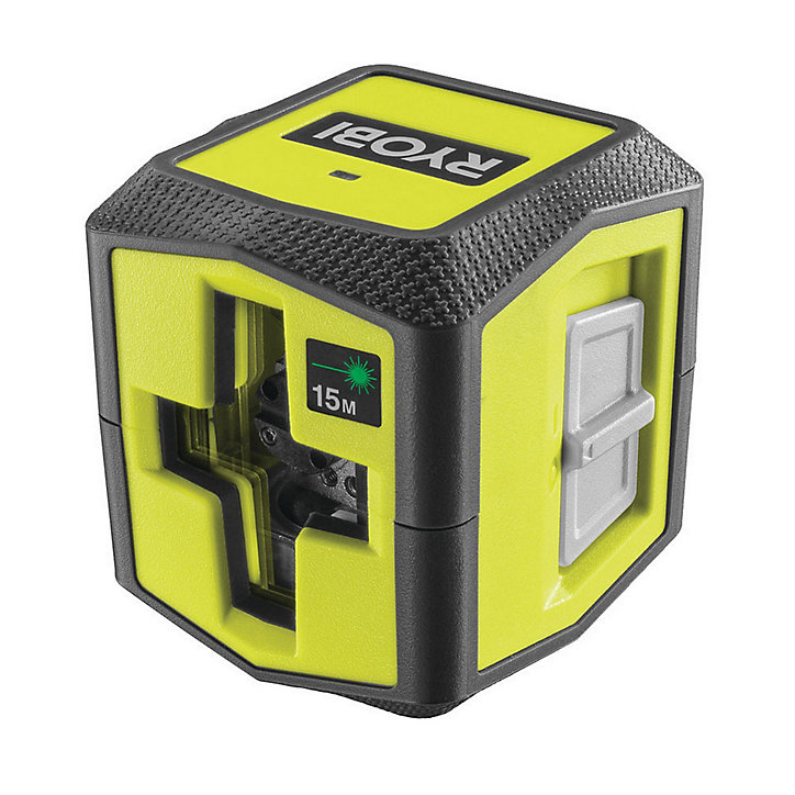 Niveau laser en croix Ryobi RBCLLG1 vert 15 m