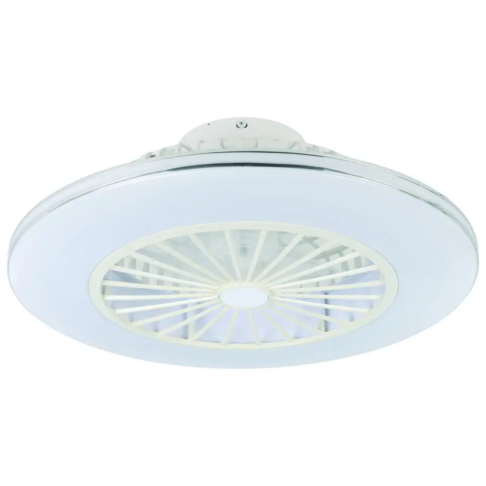EGLO Lovisca Plafondlamp met ventilator - AC LED-CCT - Wit
