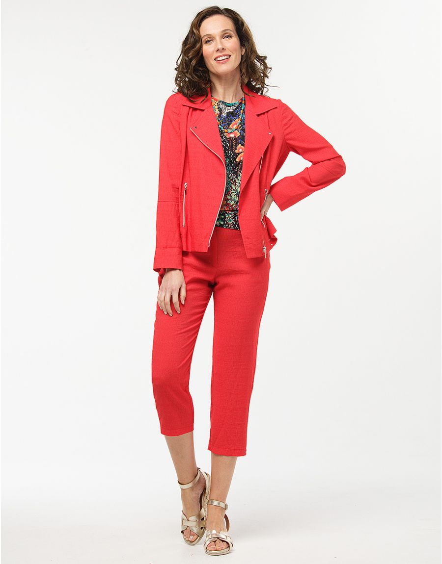 Top fluide noir fleuri