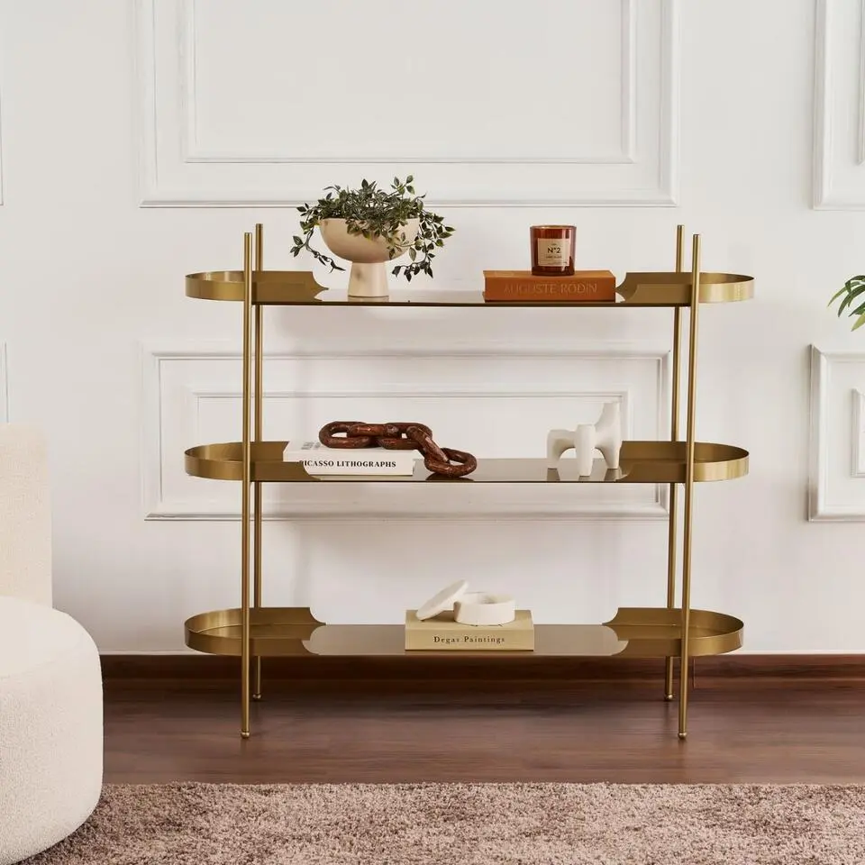 CALICOSY - Rek BLAIR - Gouden - 105x120x34 cm