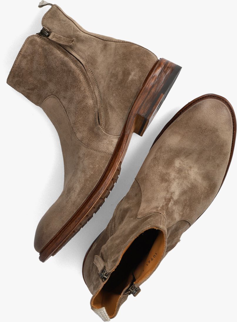 CORDWAINER beige cordwainer enkellaarsjes 23019