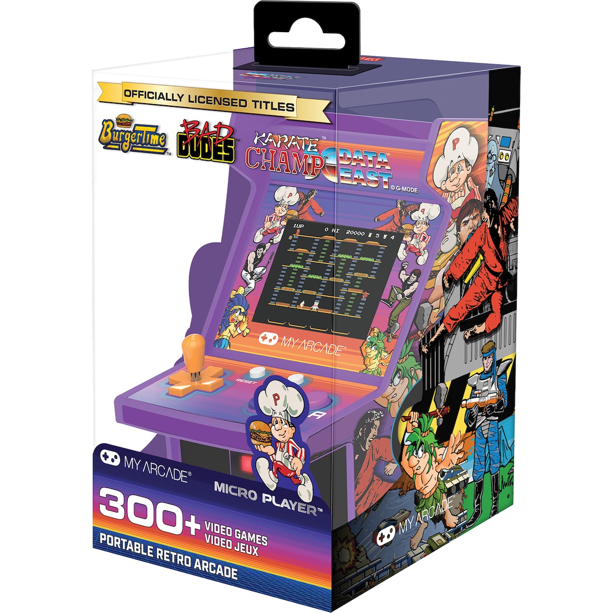 My Arcade Micro Player Pro 6,75” Data East Hits retro spillkonsoll