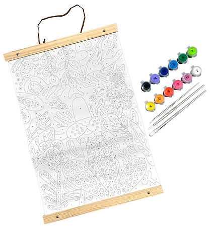 Ooly Males?t - Paint By Number Canvas Kit - Tiger Eyes