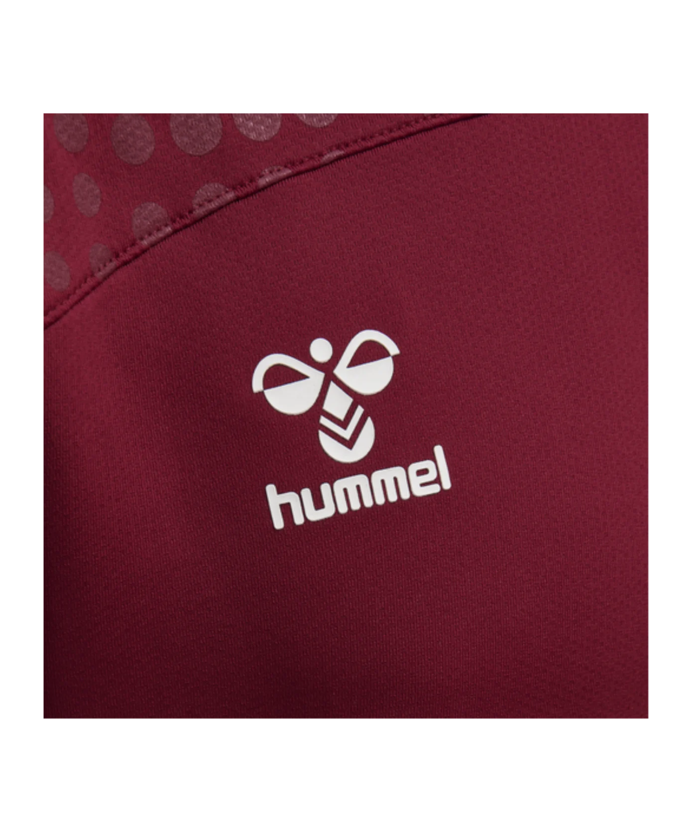 Hummel hmlLEAD Poly Hoody Rot F3584