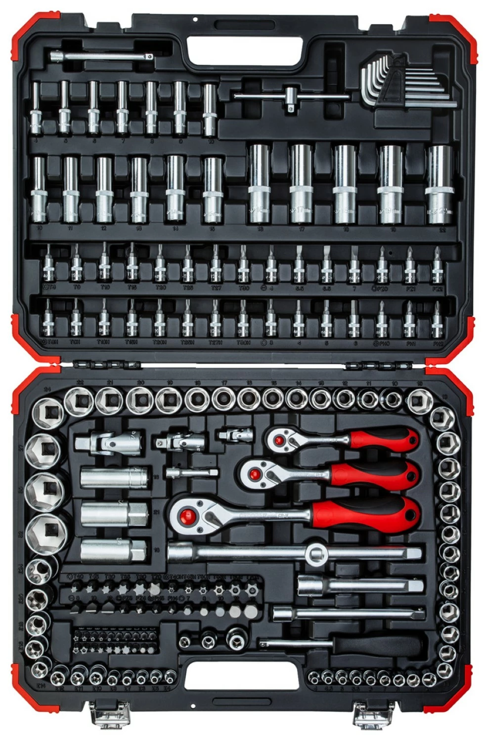 Gedore RED R45603172 172-delige Dopsleutelset 1/4”   3/8”   1/2
