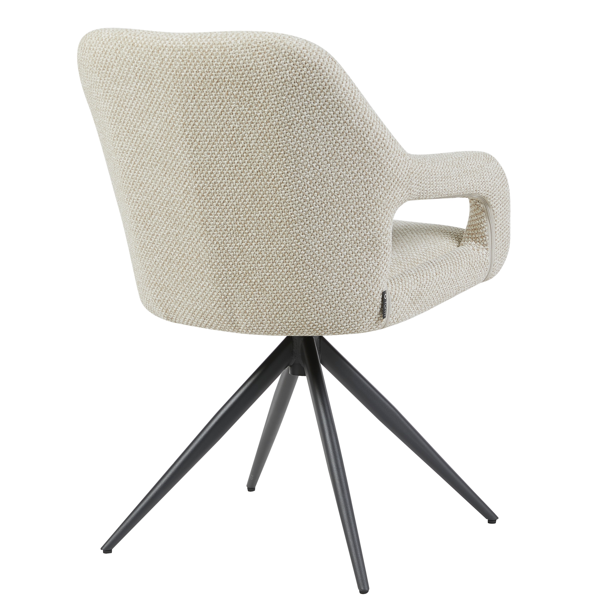 Eetkamerstoel Finn stof beige