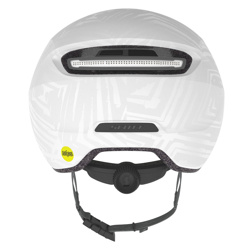 Scott Il Doppio Plus Cykelhjelm Pearl White MIPS