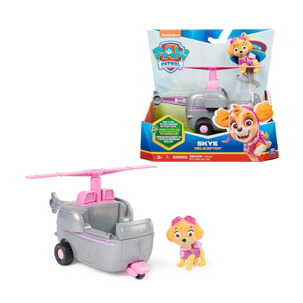 Sky met helikopterSkye's Helicopter