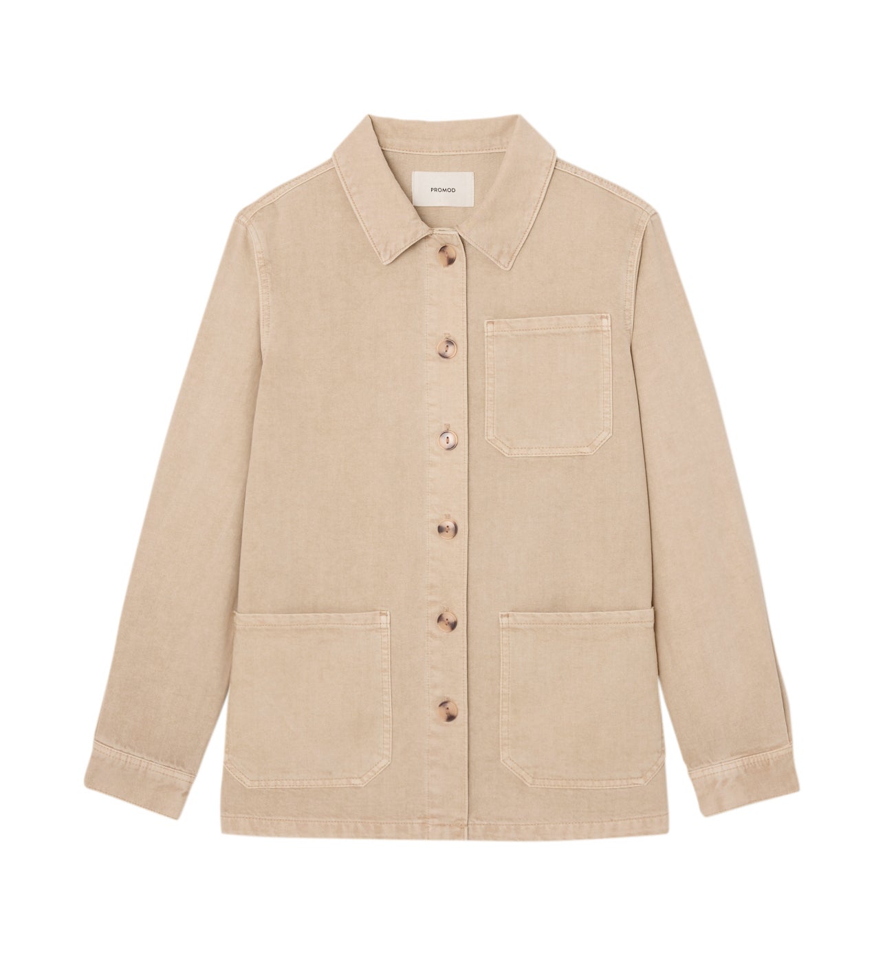 Veste surchemise ALMA - Ecru
