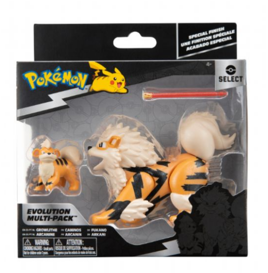 Pokémon - Select Evolution 2-pakke - Arcanine