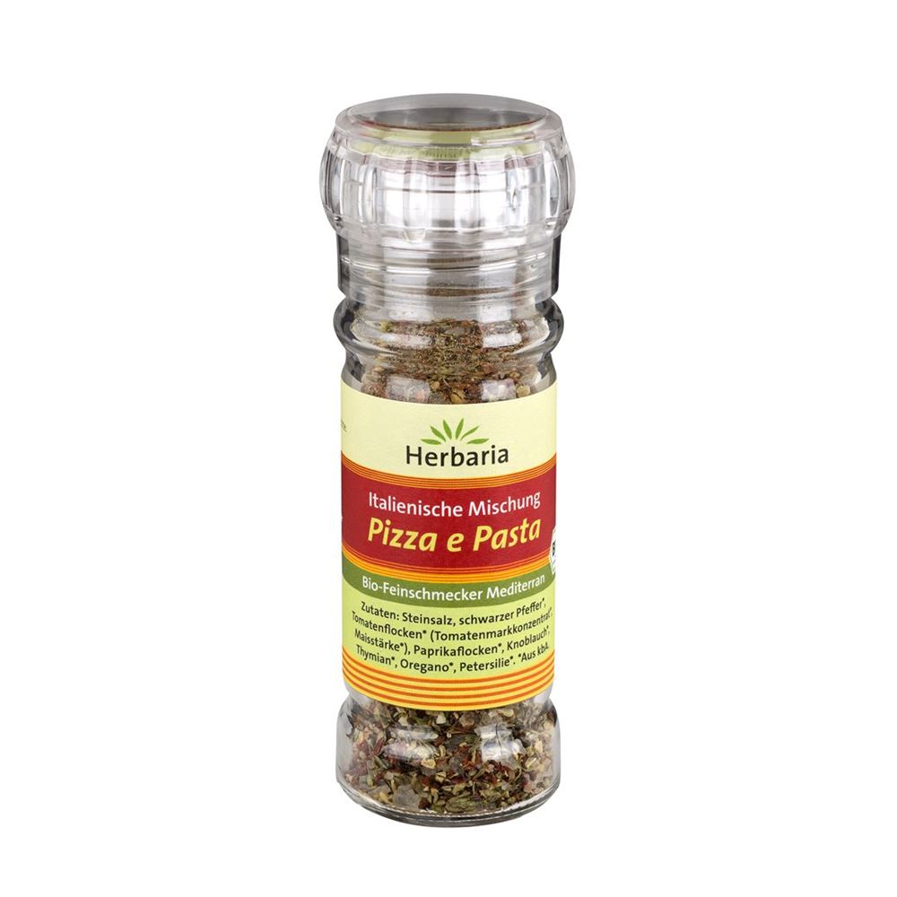 HERBARIA Pizza e Pasta Mühle Bio Glas 50 g