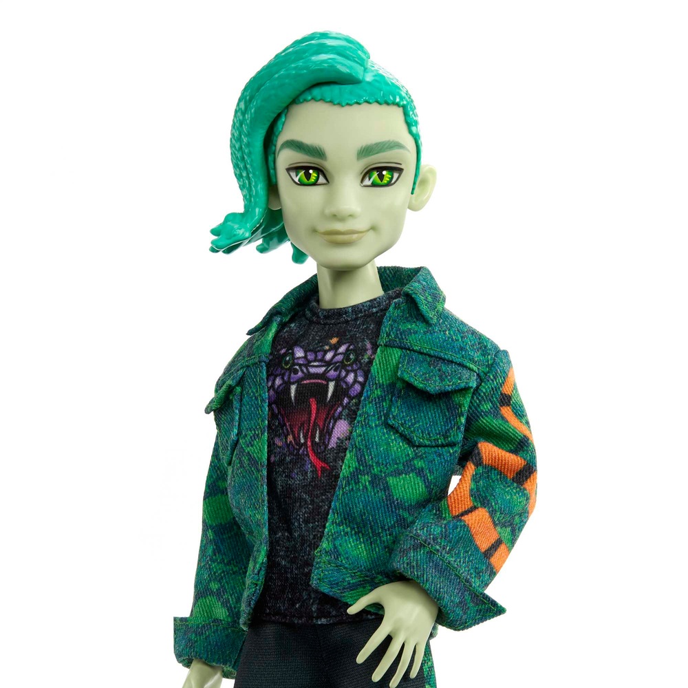Monster High Deuce Gorgon Puppe mit Haustier und Zubehör
