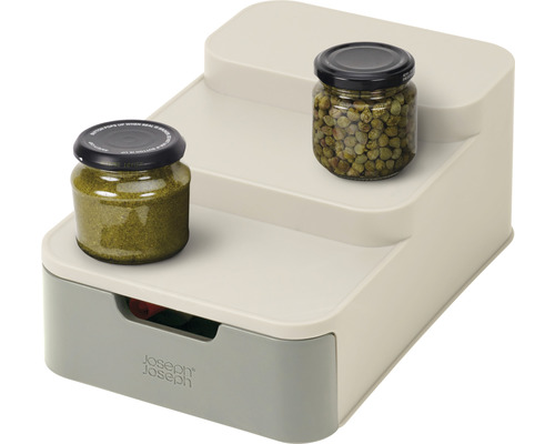 Joseph & Joseph opbergmeubel met Compact Duo lade, grijs 85172