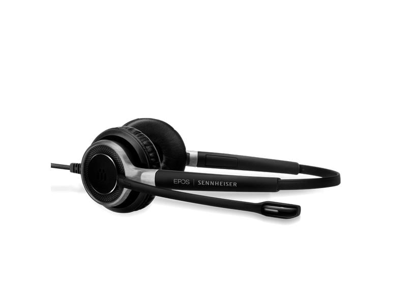 EPOS Headset IMPACT SC 665 Duo USB-A Beidseitiges, kabelgebundenes Premium-Headset mit USB-Anschluss oder 3.5-mm-Klinkenstecker für PC/Softphone oder Mobilgeräte