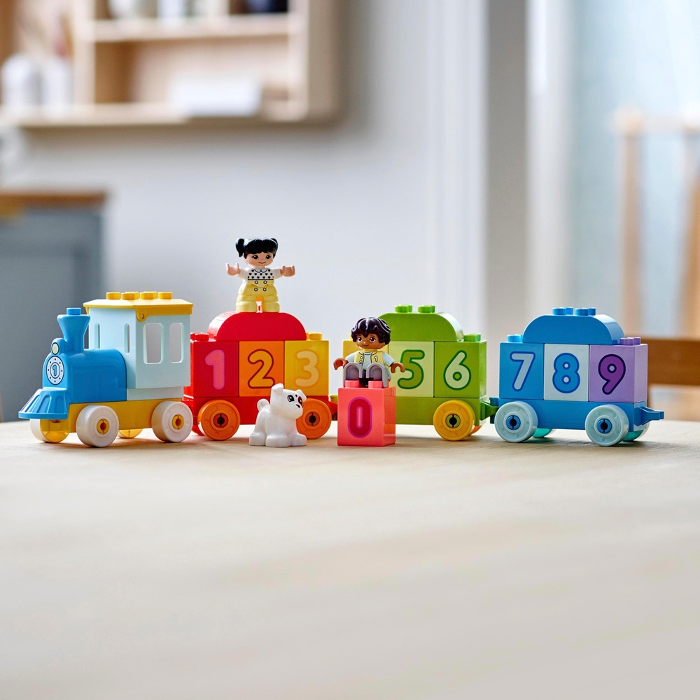 LEGO DUPLO 10954 Mein erster Zahlenzug – Spielzeug für Kleinkinder
