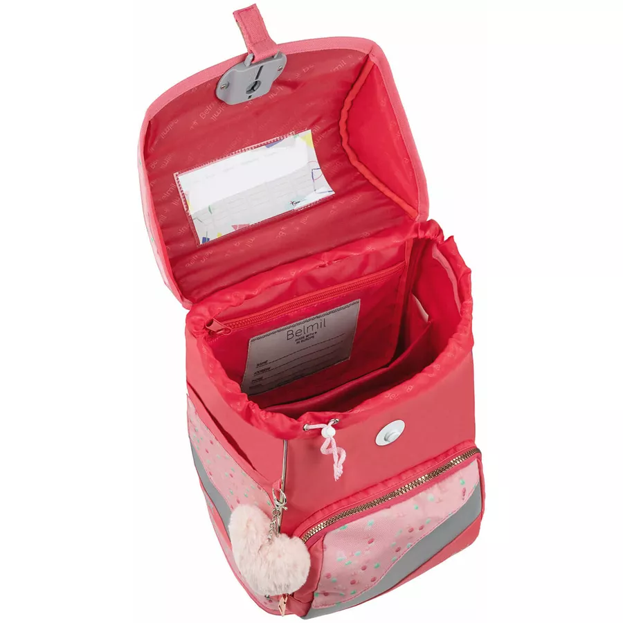 Belmil Schulranzen Premium Smarty Plus Set 5-teilig Rose Quartz