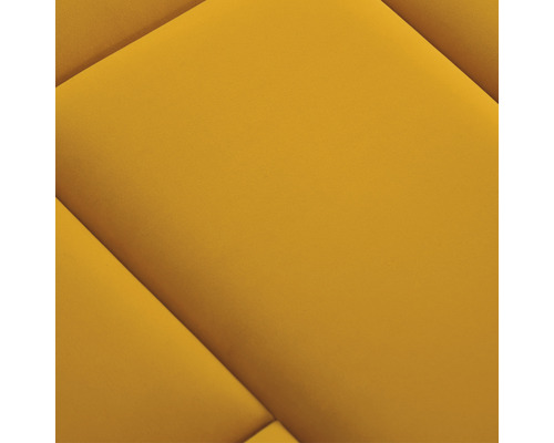 Wandkussen Matt Velvet zwavelgeel fluweellook 30 x 60 cm