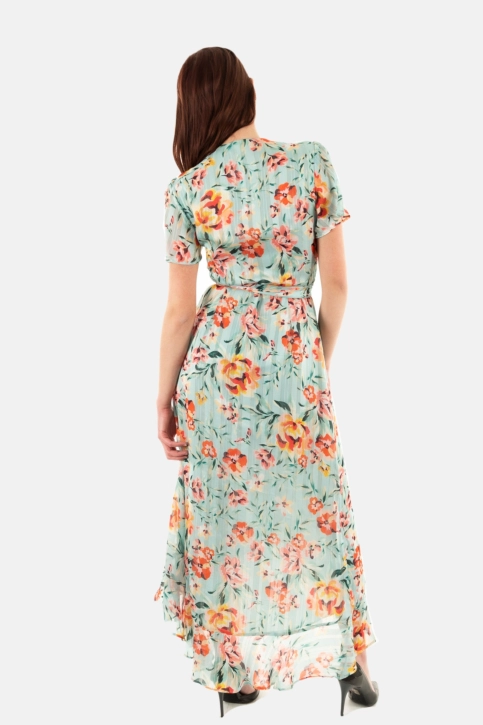 Robe guess jeans new juna p7ng rose meadows print