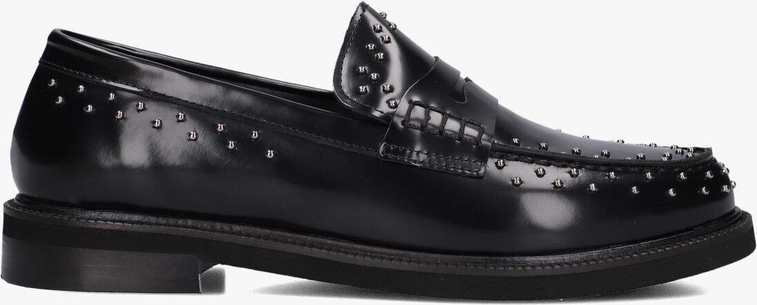 zwarte stefano lauran loafers 12095