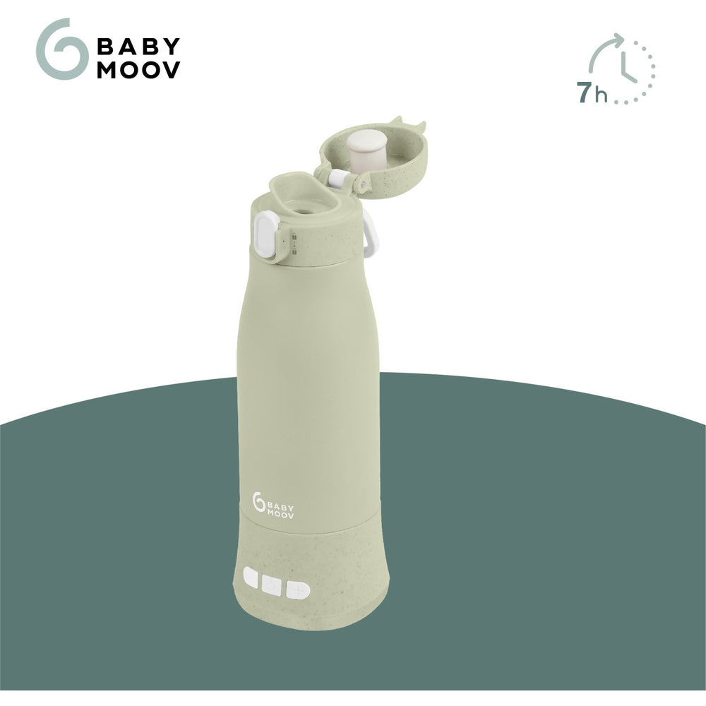 Køb Babymoov Sage Green Moov & Feed Autonomous Flaske Varmer