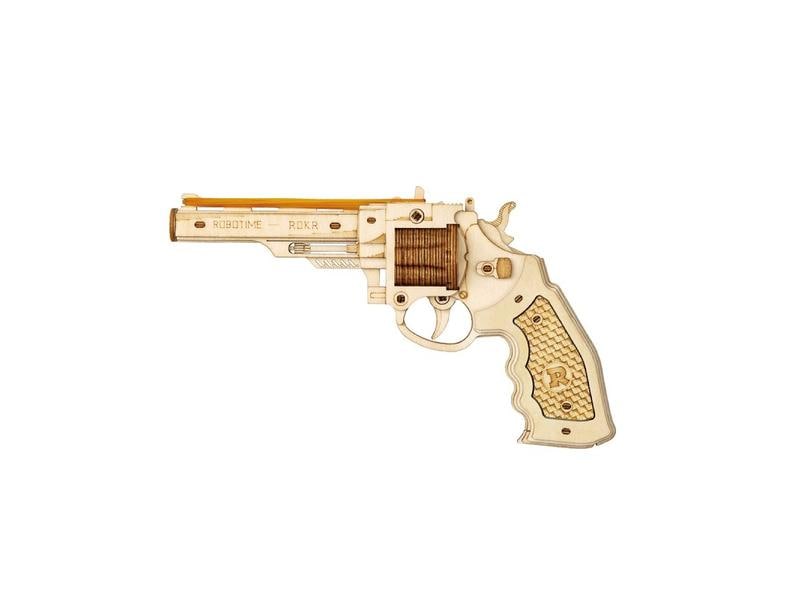Pichler Bausatz Revolver M60 Pistole 3D Puzzle aus Holz