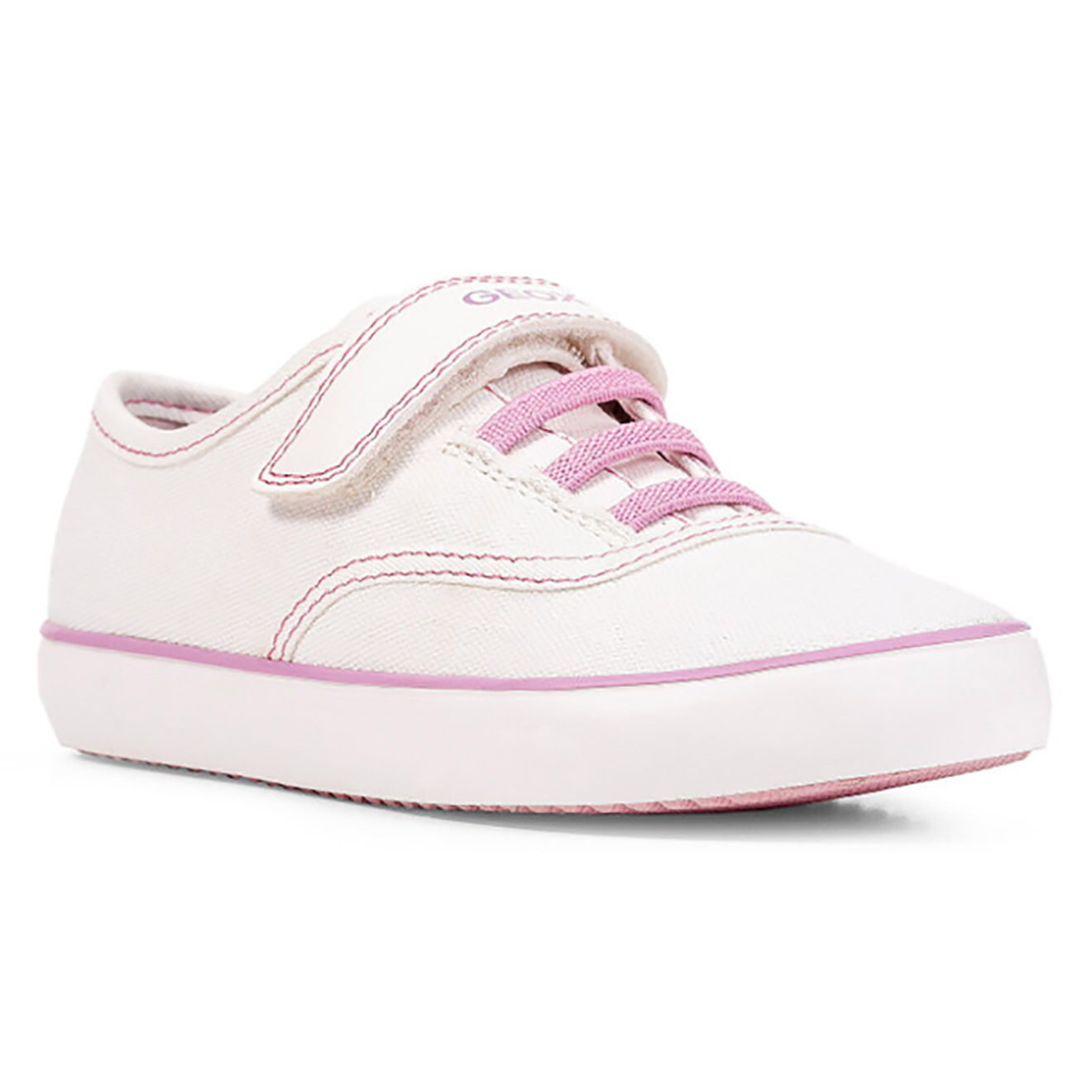 Geox Baskets Gisli blanc/rose