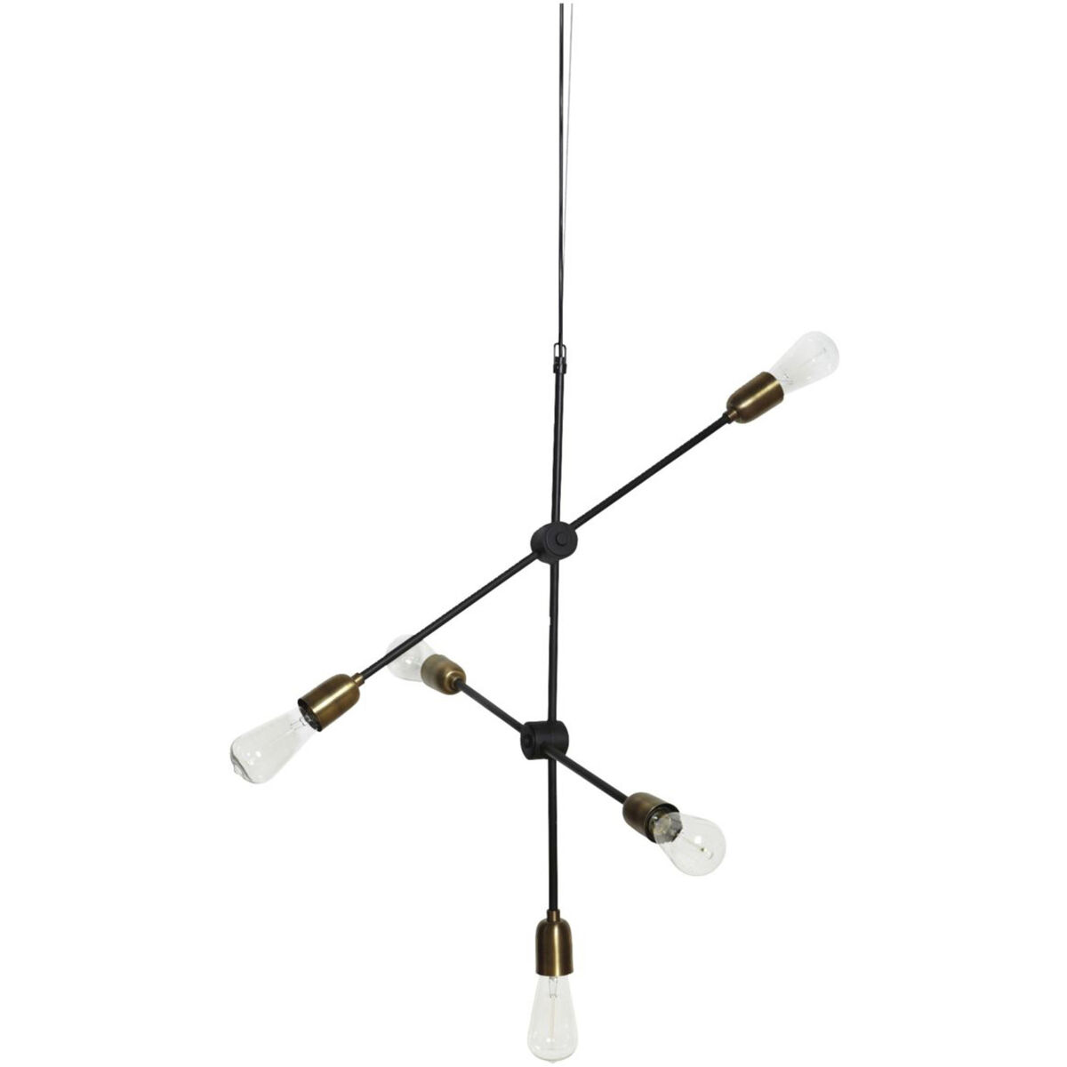 Lampe Molecular 5 Svart