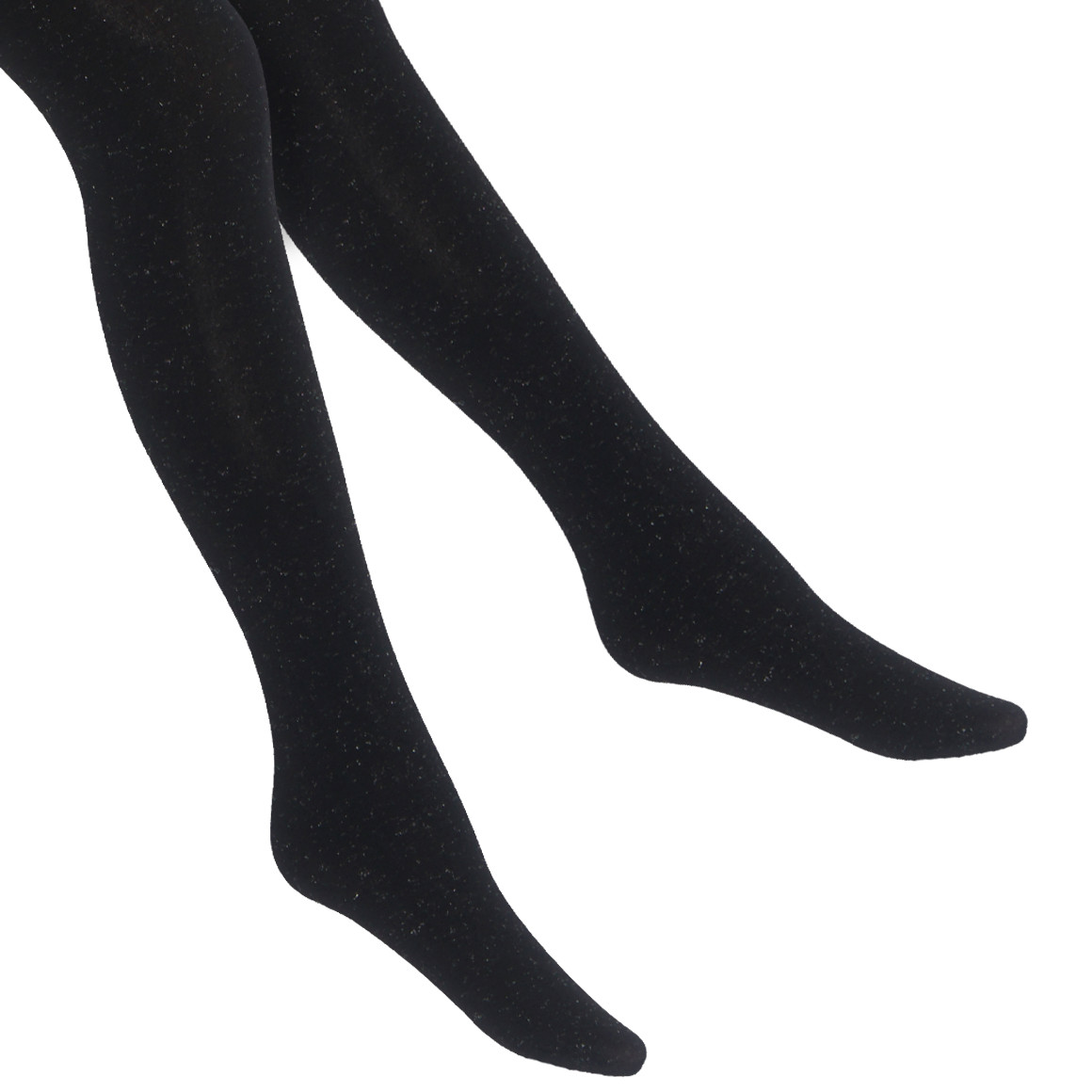 Gina Benotti Damen Strumpfhose mit Effektgarn schwarz