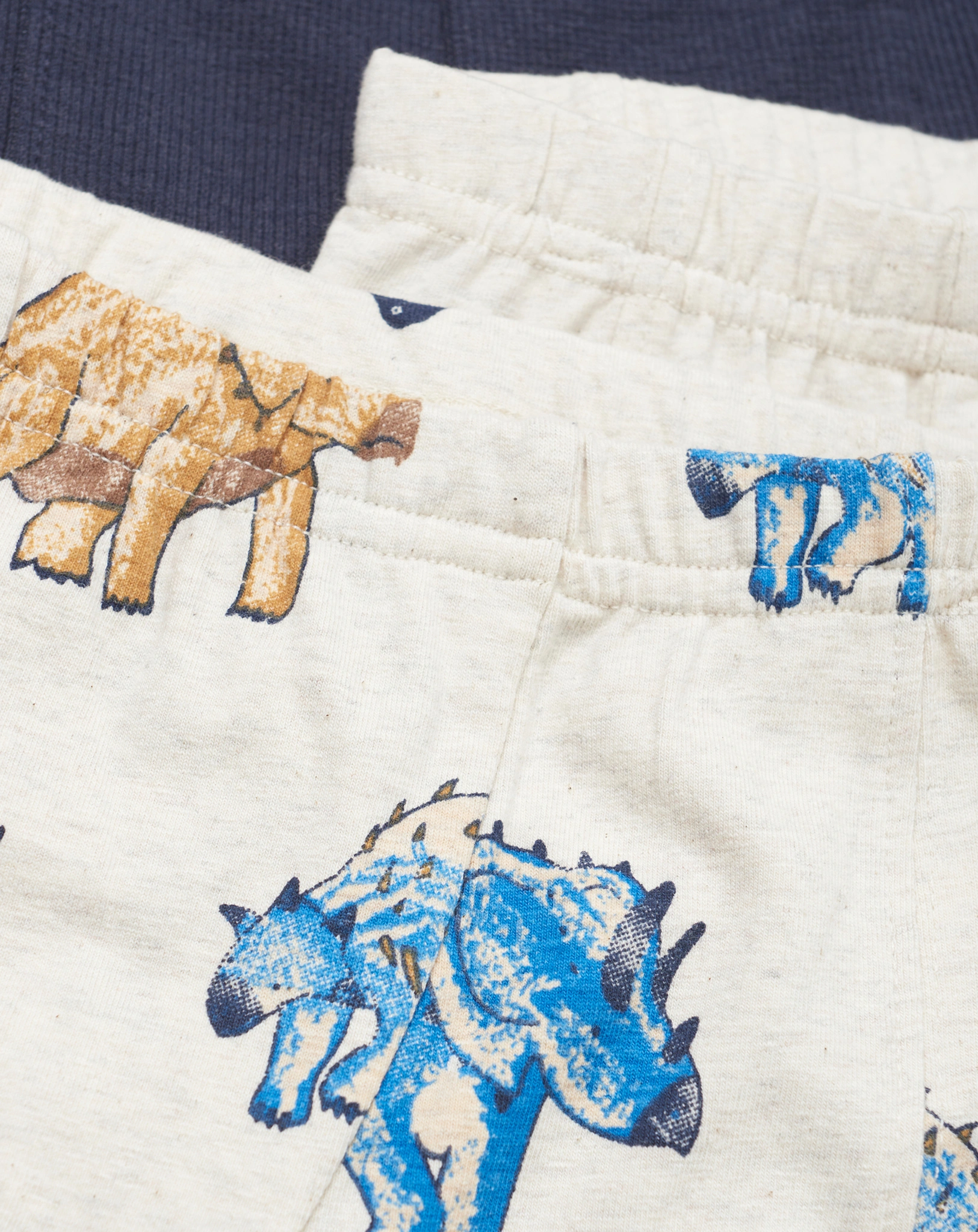 Boxershorts DINO AOP 3er-Pack in beige