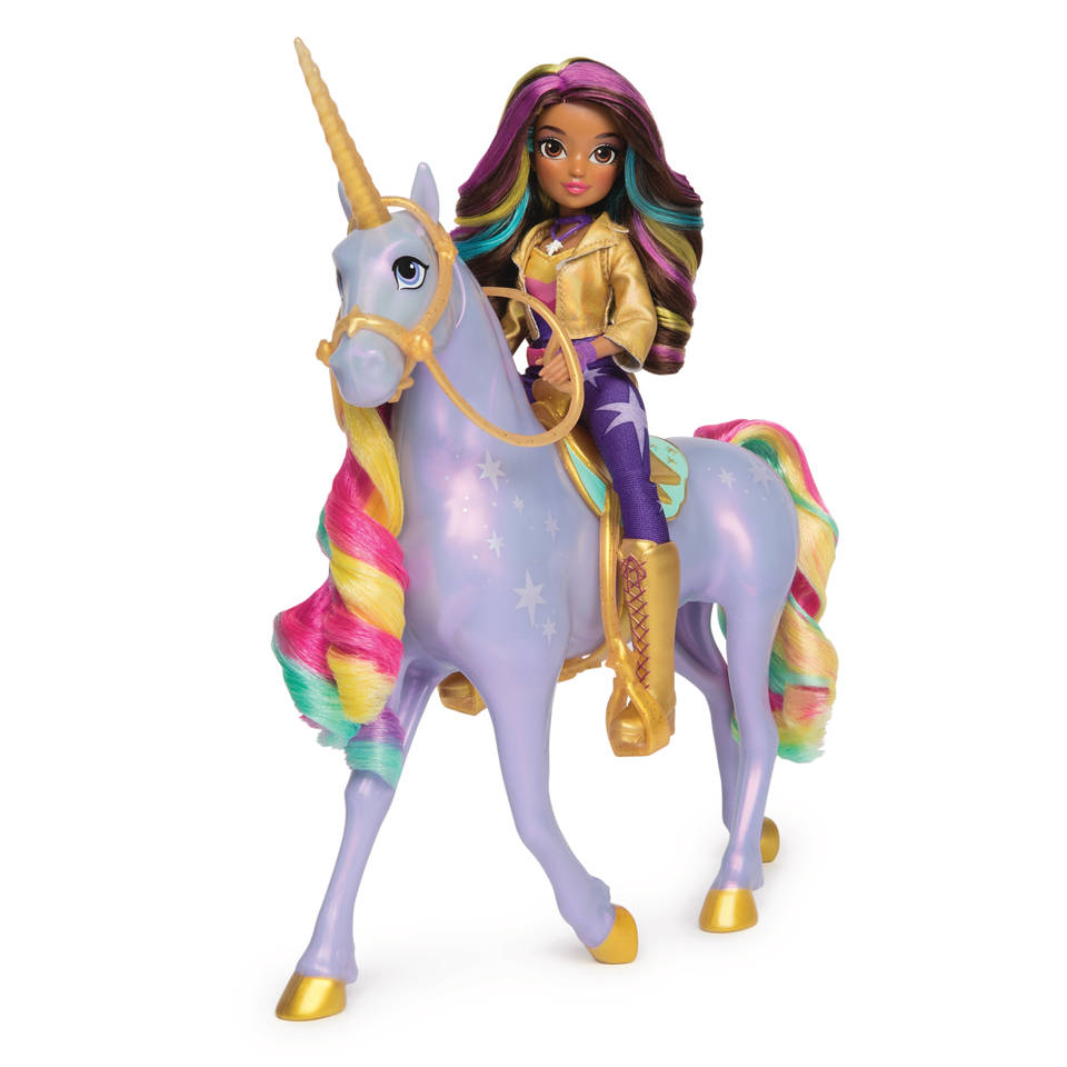 Unicorn Academy Sophia & Rainbow Light-up Wildstar speelset met licht en geluid