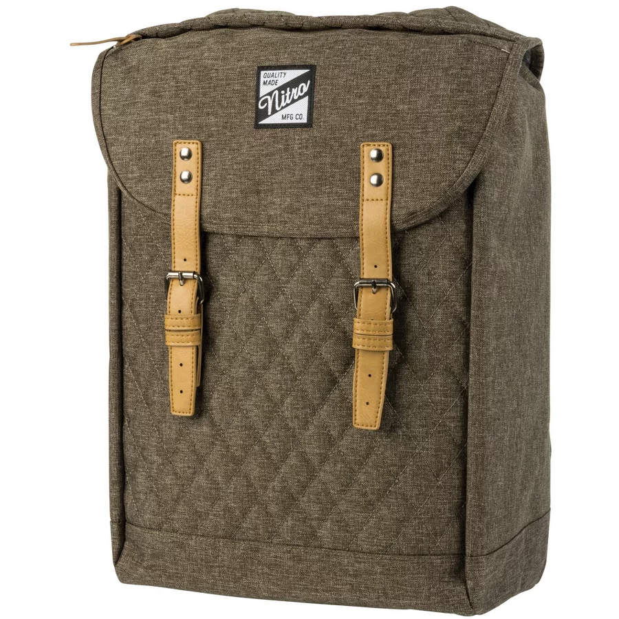 Nitro Venice - Laptoprucksack 44 cm 15 burnt olive