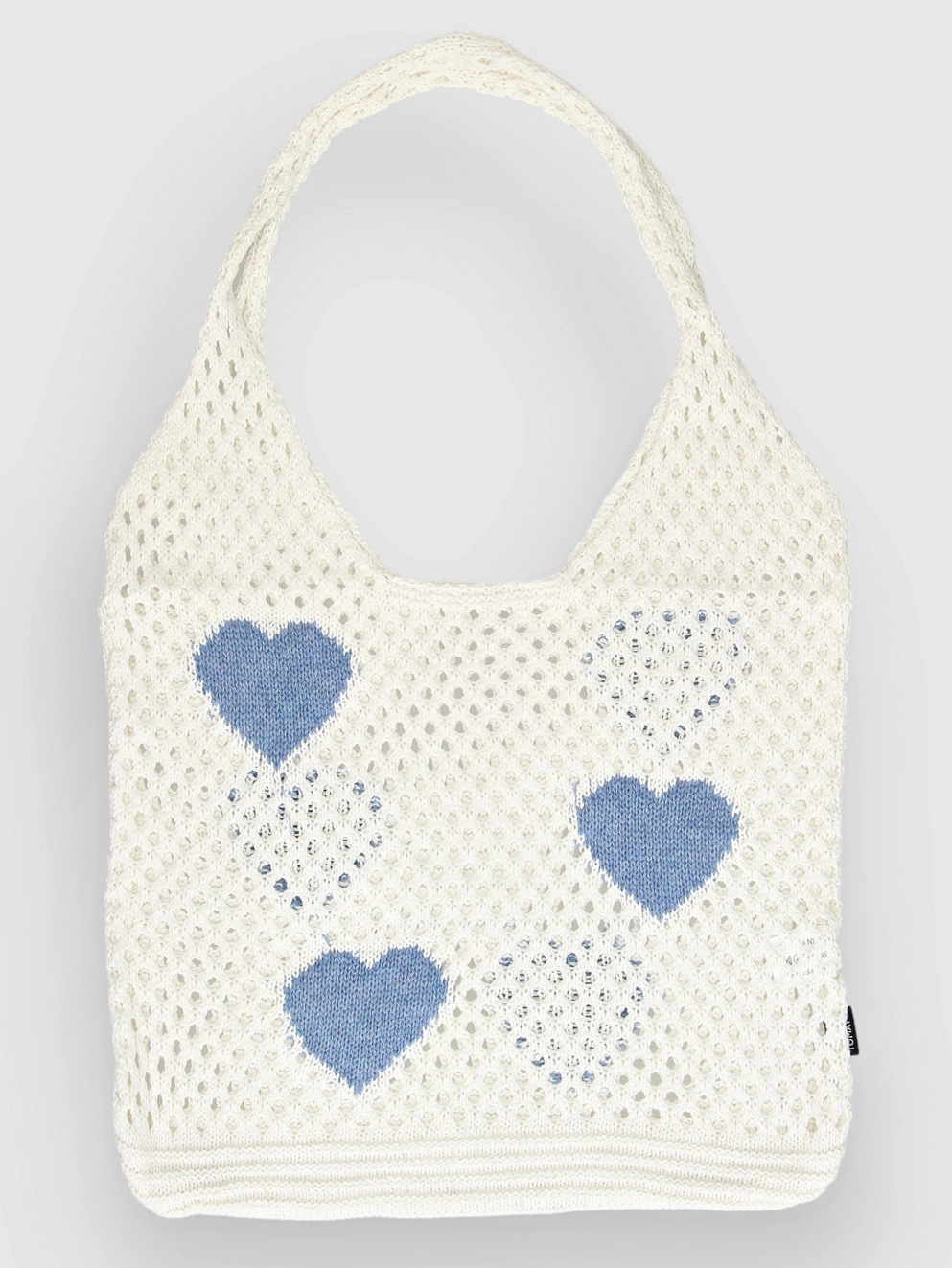 Blue Tomato Crochet Shoulder Bag marshmallow/elemental ble