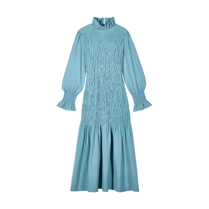 Maria de la Orden Robe Longue Aleria | Bleu