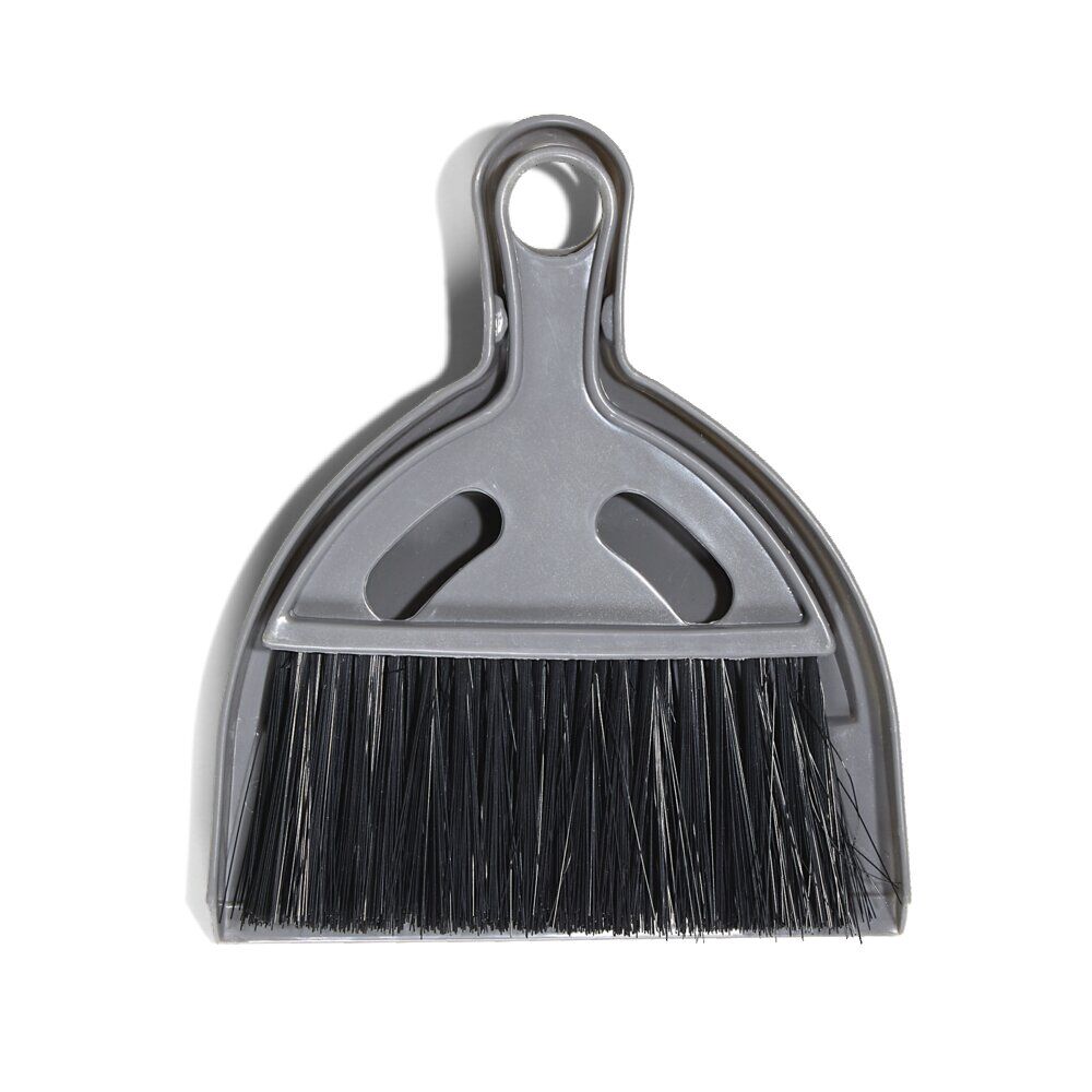Ramasse-miettes de table plastique gris