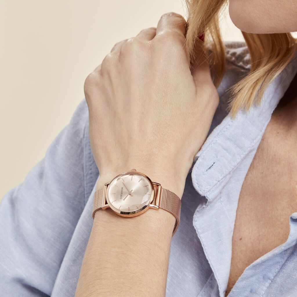 Montre Codhor Elsa Doré Rose