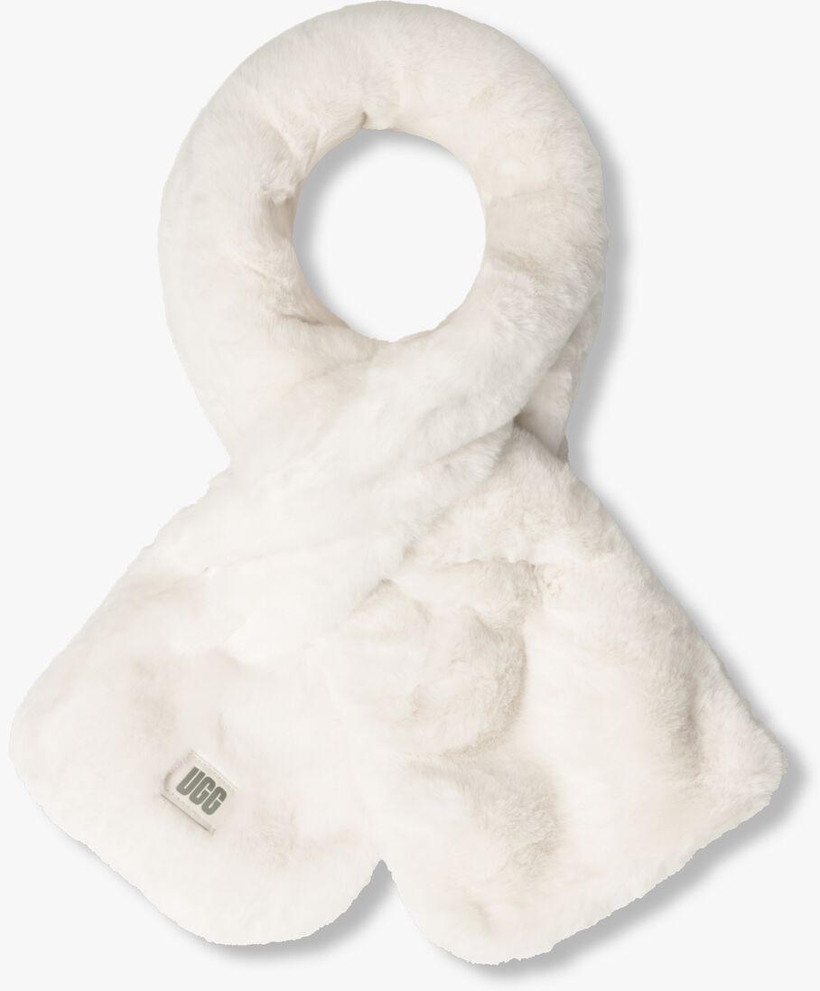 UGG witte ugg sjaal faux fur pull thru scarf