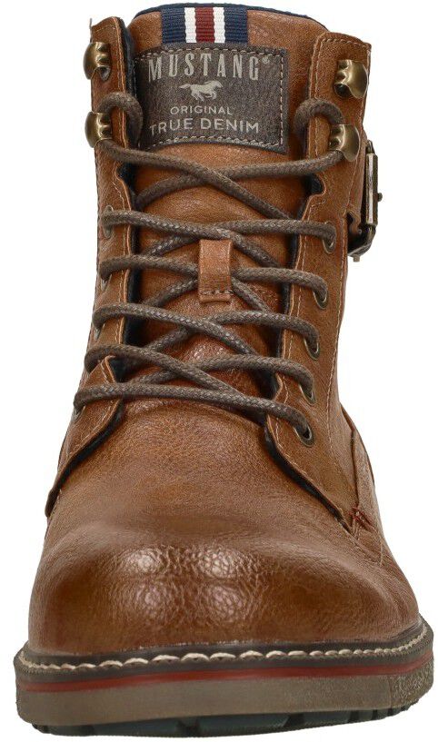 Mustang Veterschoenen Hoog cognac