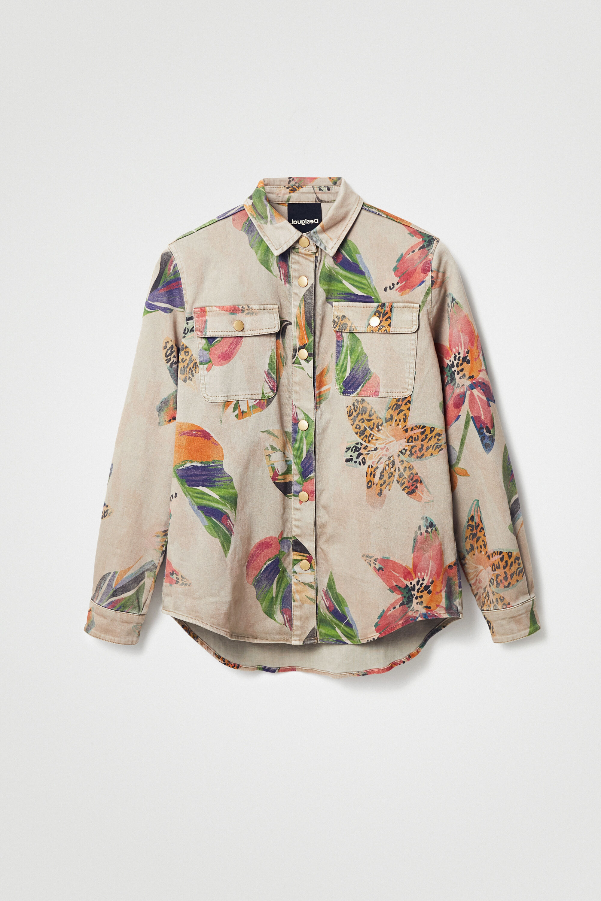 Chemise à fleurs