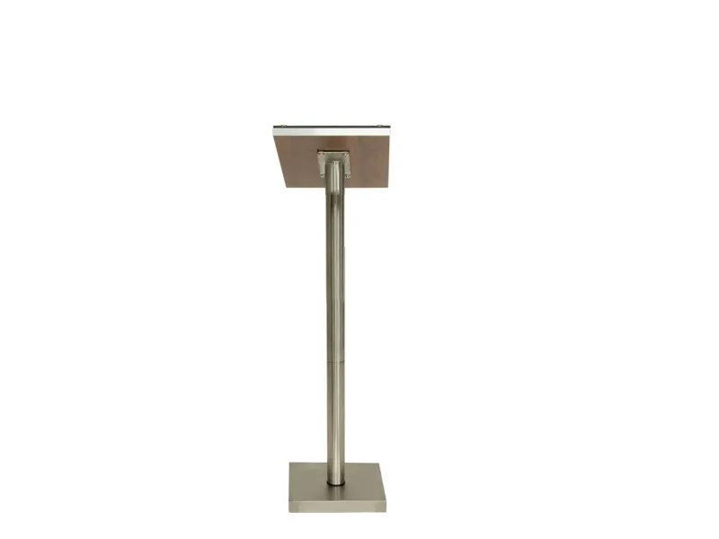 Securit® GLASS STAR Informationsdisplay 125 til 1xA4, valnød - komplet kit