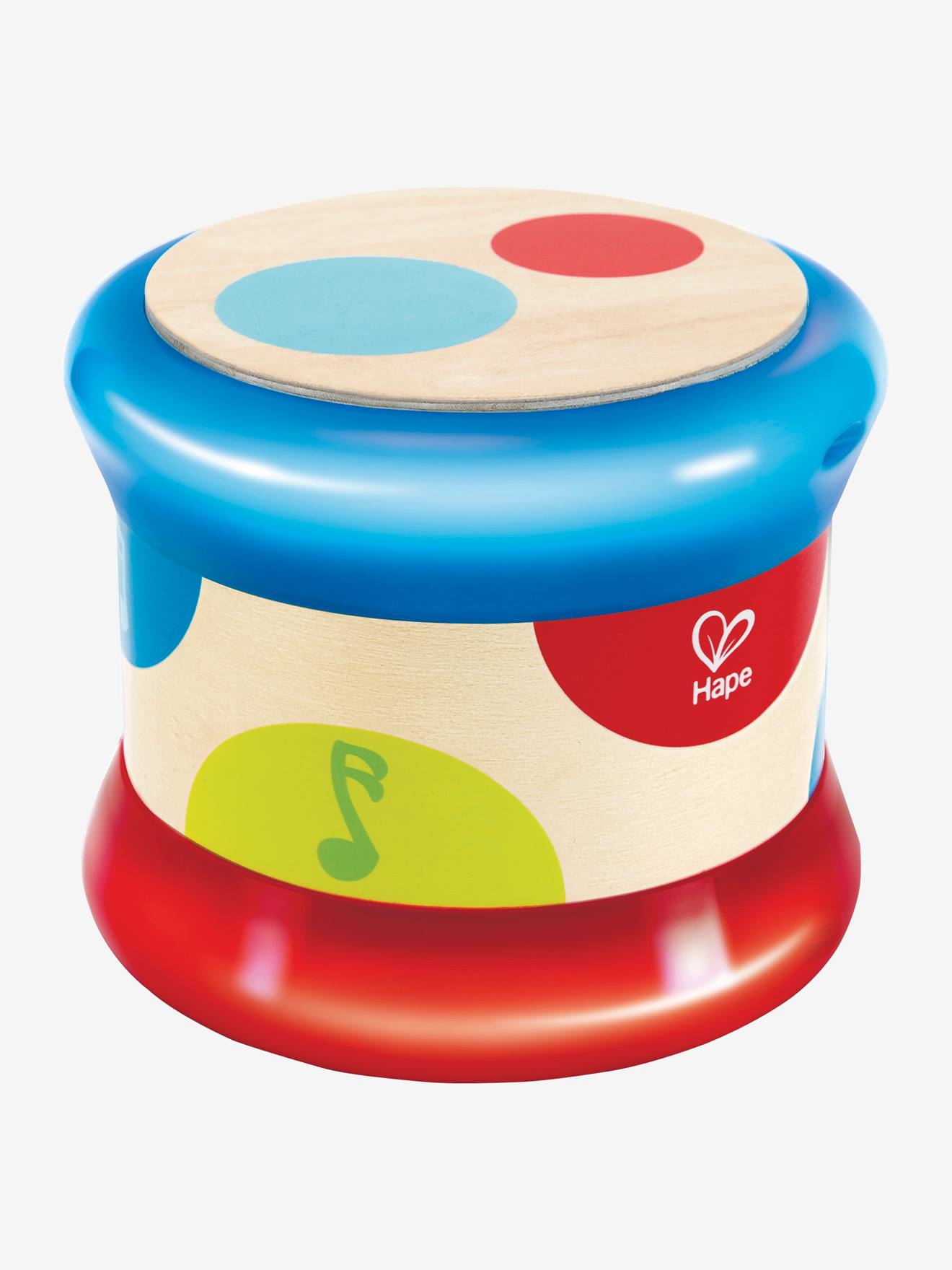 Tambor de bebê vermelho HAPE