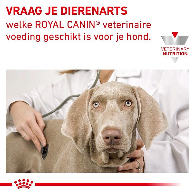 Royal Canin® Hypoallergenic Moderate Calorie - Hondenvoer voor volwassen honden gevoelig voor bepaalde voedingsstoffen en ter ondersteuning van een gezond gewicht.