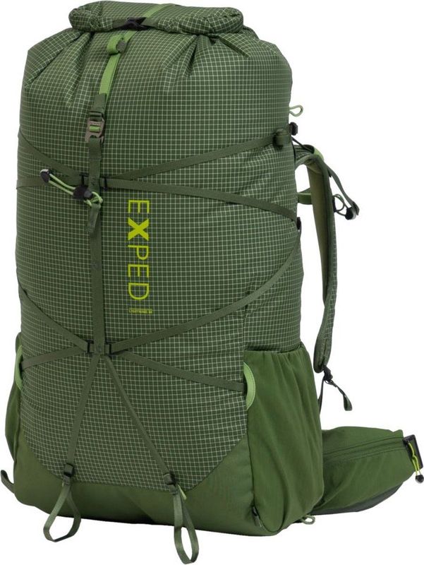 Exped - Lightning 60L - Rugzak - Groen - 210D HMPE Ripstop Nylon