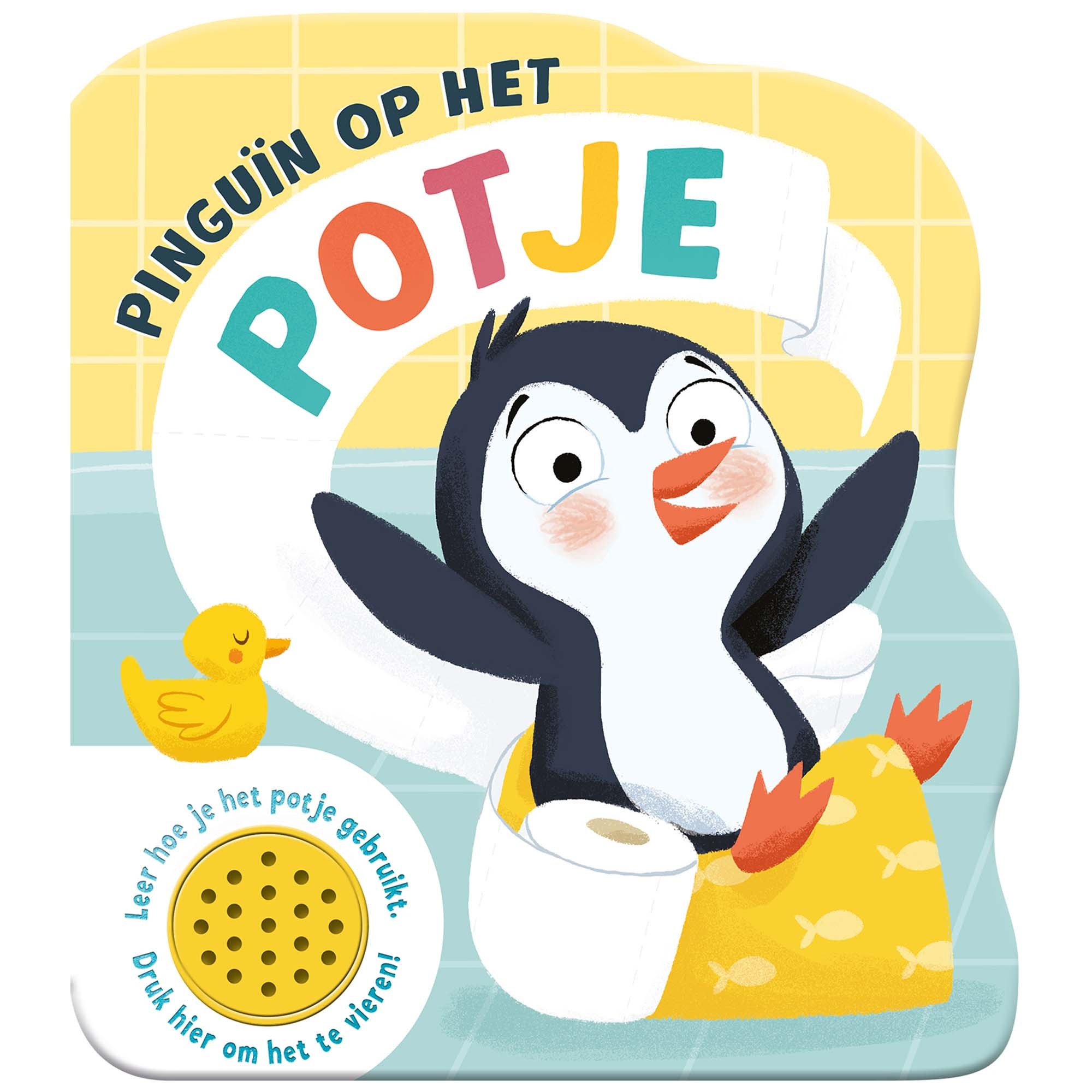 Geluidboek Kleine Pinguïn op het potje  - kinderboeken - Prénatal